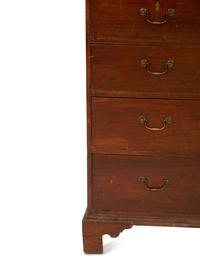 A George III Style Mahogany Linen Press