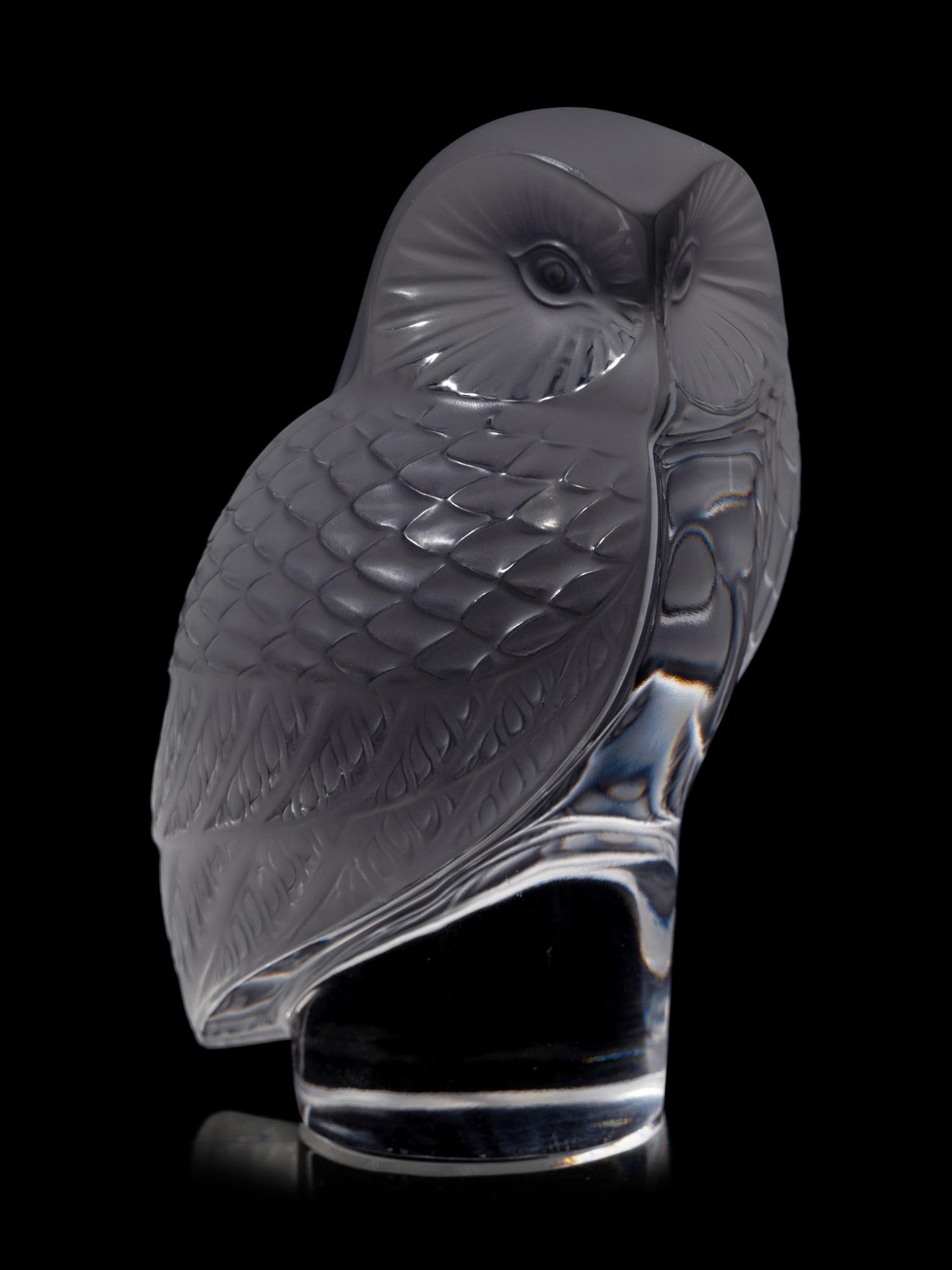 Three Lalique Table Articles