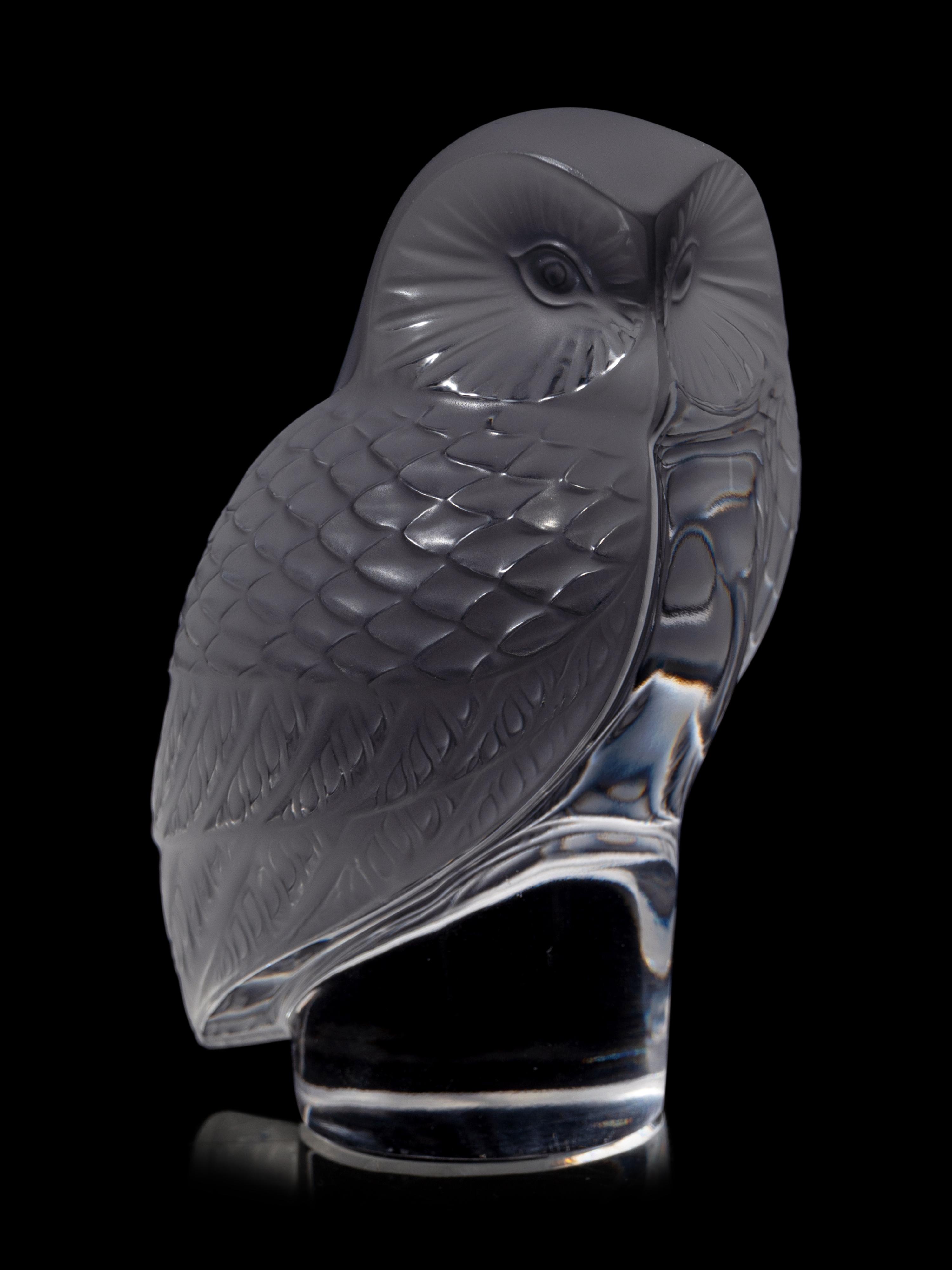 Three Lalique Table Articles