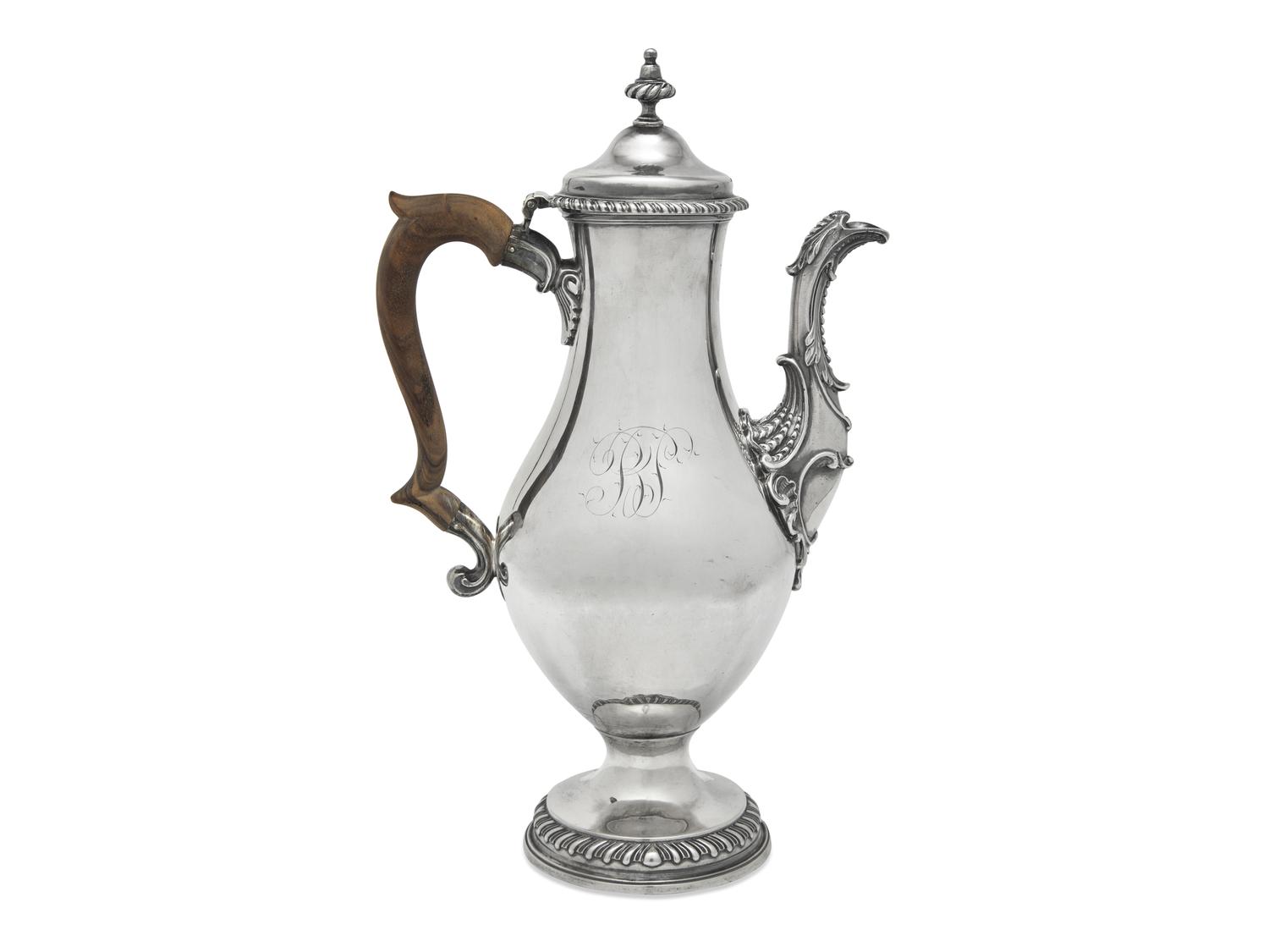 A George III Silver Coffee Pot