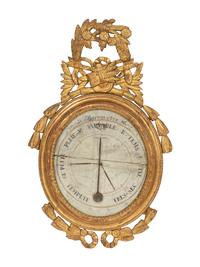 A French Giltwood Barometer