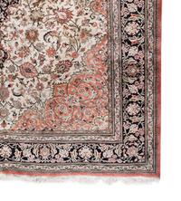 A Qum Silk Rug
