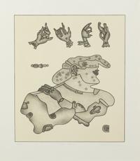 Karl Wirsum, (American, b. 1939), Gab Grab, 2011