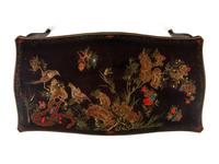 A Louis XV Style Gilt Bronze Mounted and Japanned Black Lacquer Low Table