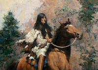 Woman Riding