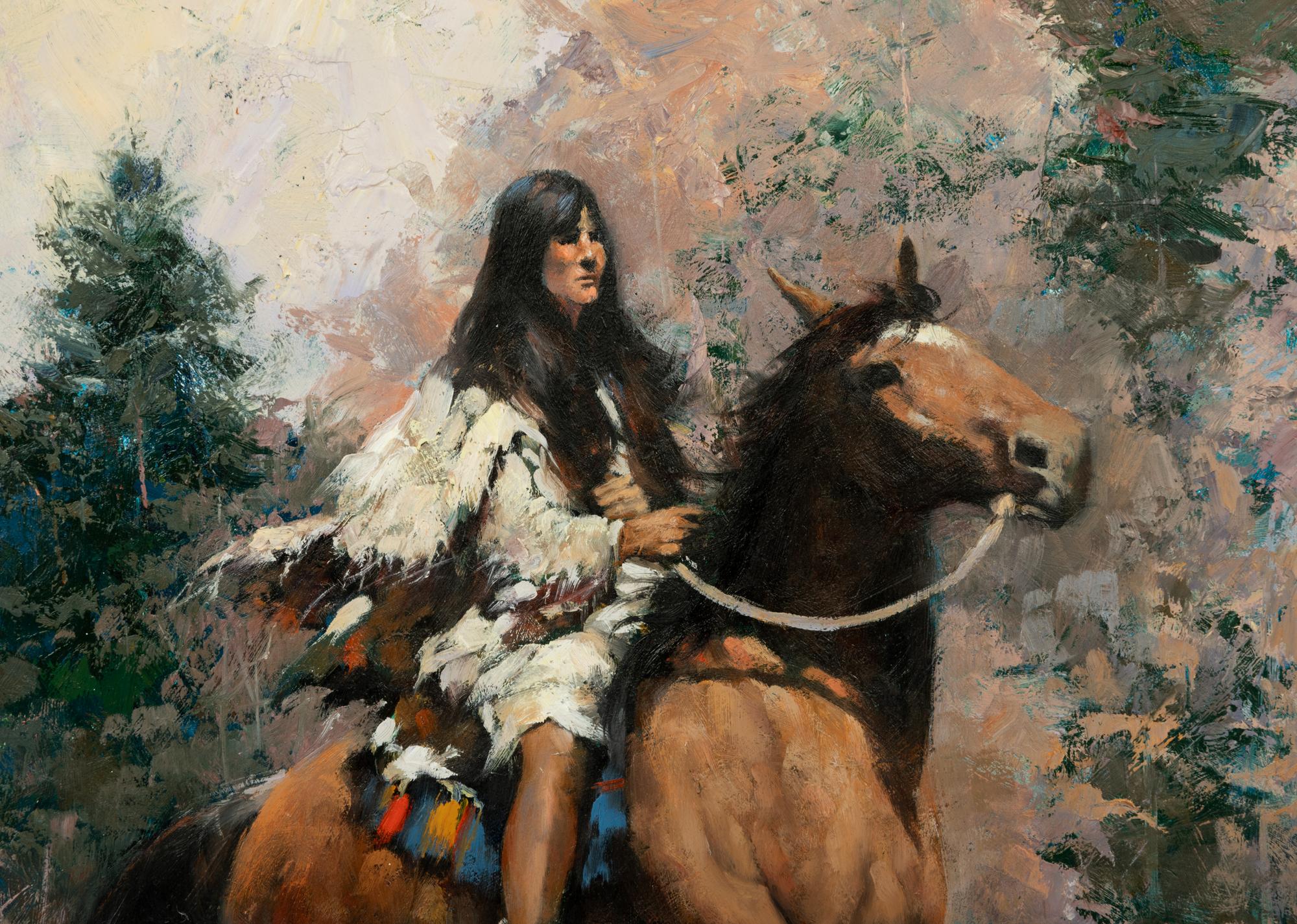 Woman Riding
