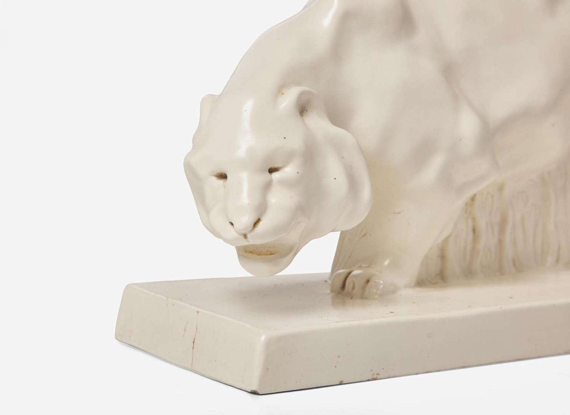 A Wedgwood Colin Melbourne Figure of a Tiger, UK, 1947