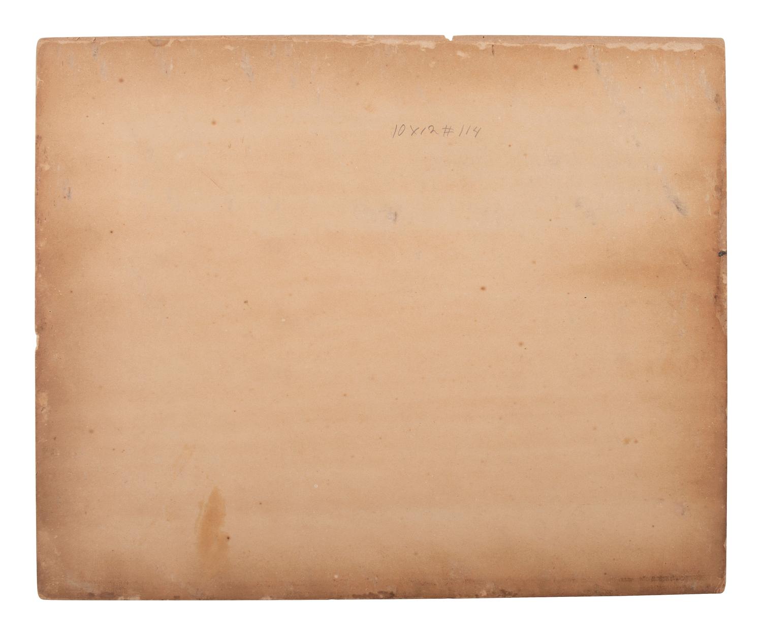 [LATE INDIAN WARS]. [MCKAY, William, photog., attrib.]. 2 photographs of US soldiers near barracks.