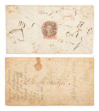 [CIVIL WAR]. A group of soldier's art and ephemera.