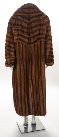 A Fendi Light Brown Mink Floor Length Coat, No size.