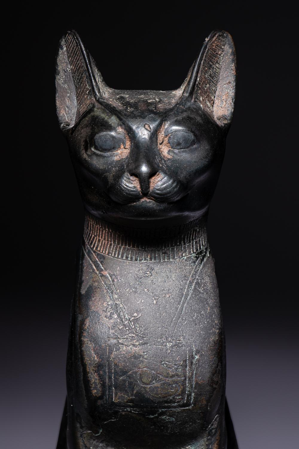<div>An Egyptian Bronze Cat</div>