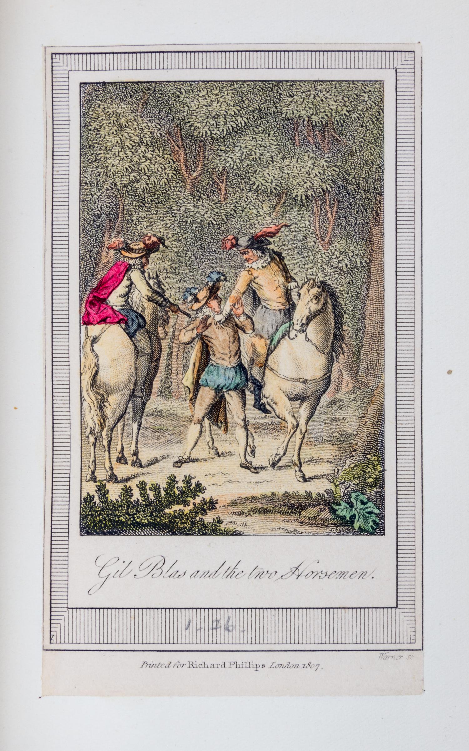 (BAYNTUN) LE SAGE, ALAIN RENE. The Adventures of Gil Blas. London, 1881. 3 vols. Extra-illustrated