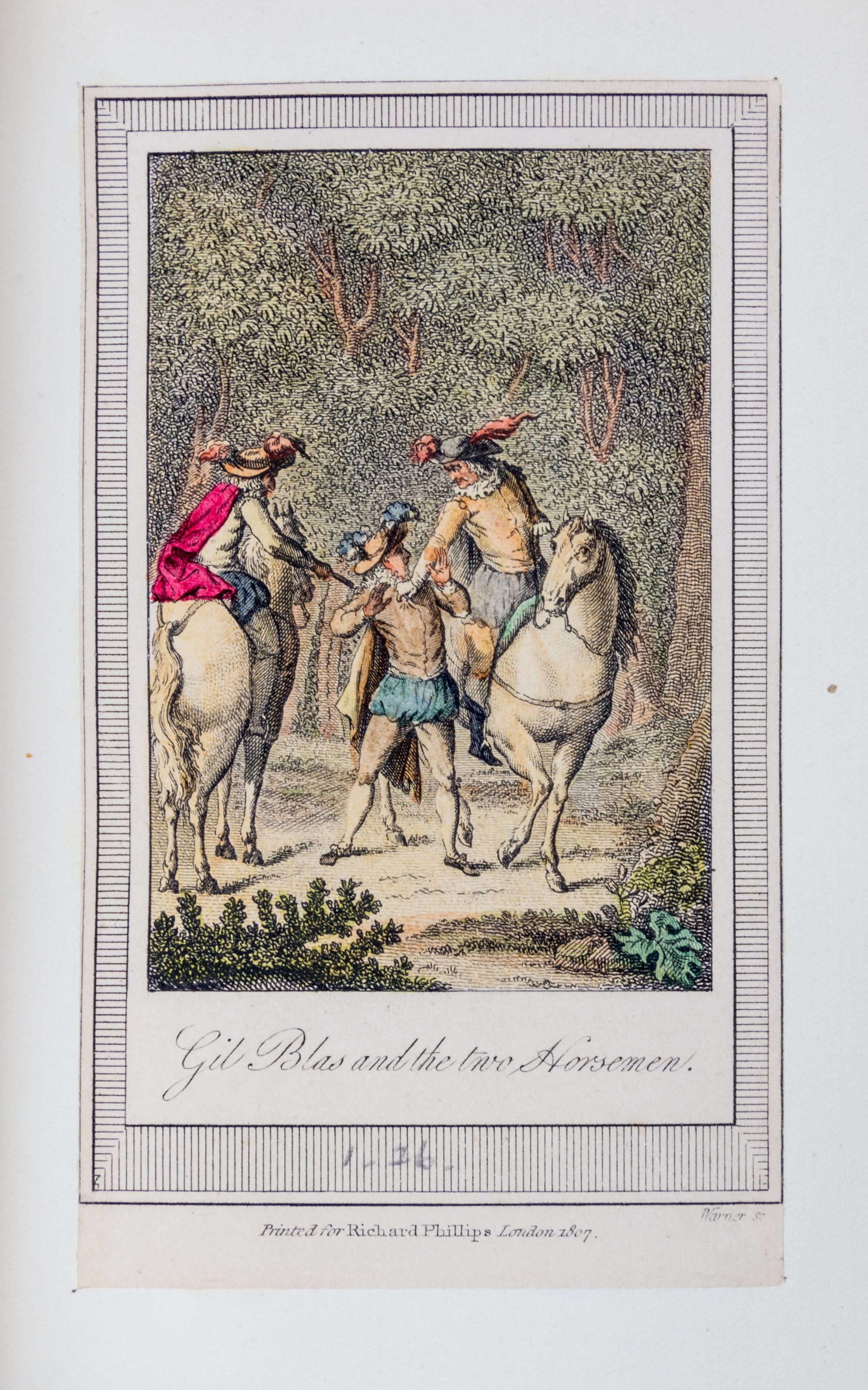 (BAYNTUN) LE SAGE, ALAIN RENE. The Adventures of Gil Blas. London, 1881. 3 vols. Extra-illustrated