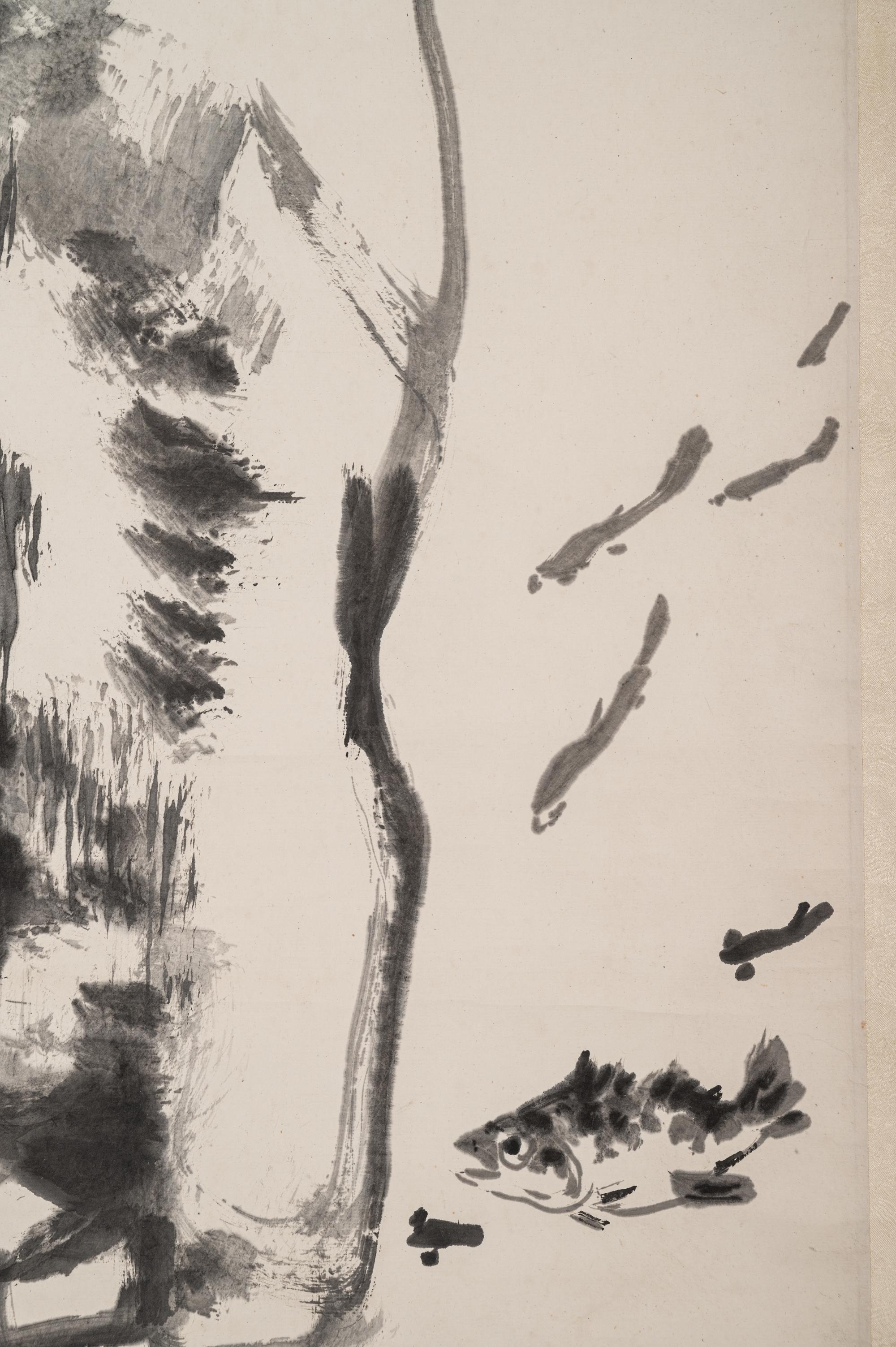 Two Chinese Hanging Scrolls