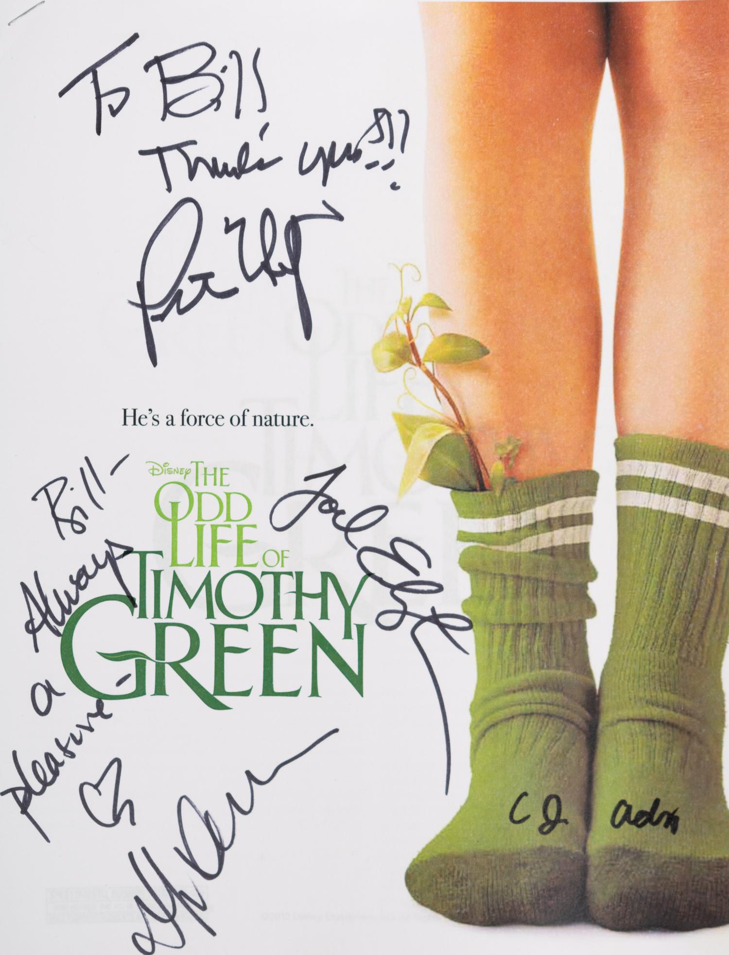 (Film Memorabilia) A group of memorabilia items from 5 films, comprising: