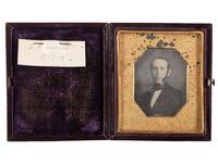 [MILITARIA]. Brigadier General Lansing B. Swan archive incl. New York militia frock coat, belt, epaulettes, and daguerreotype.