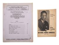 [CIVIL RIGHTS]. A pair of 1936 publications related to the National Negro Congress.