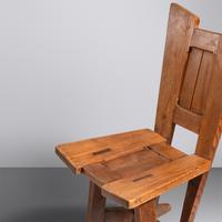 Pair of Constructivist Side Chairs, c. 1920