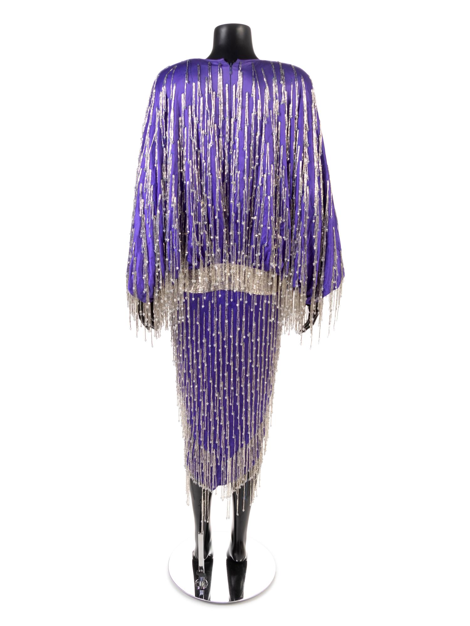 Tony Chase Evening Dress, 1970-80s