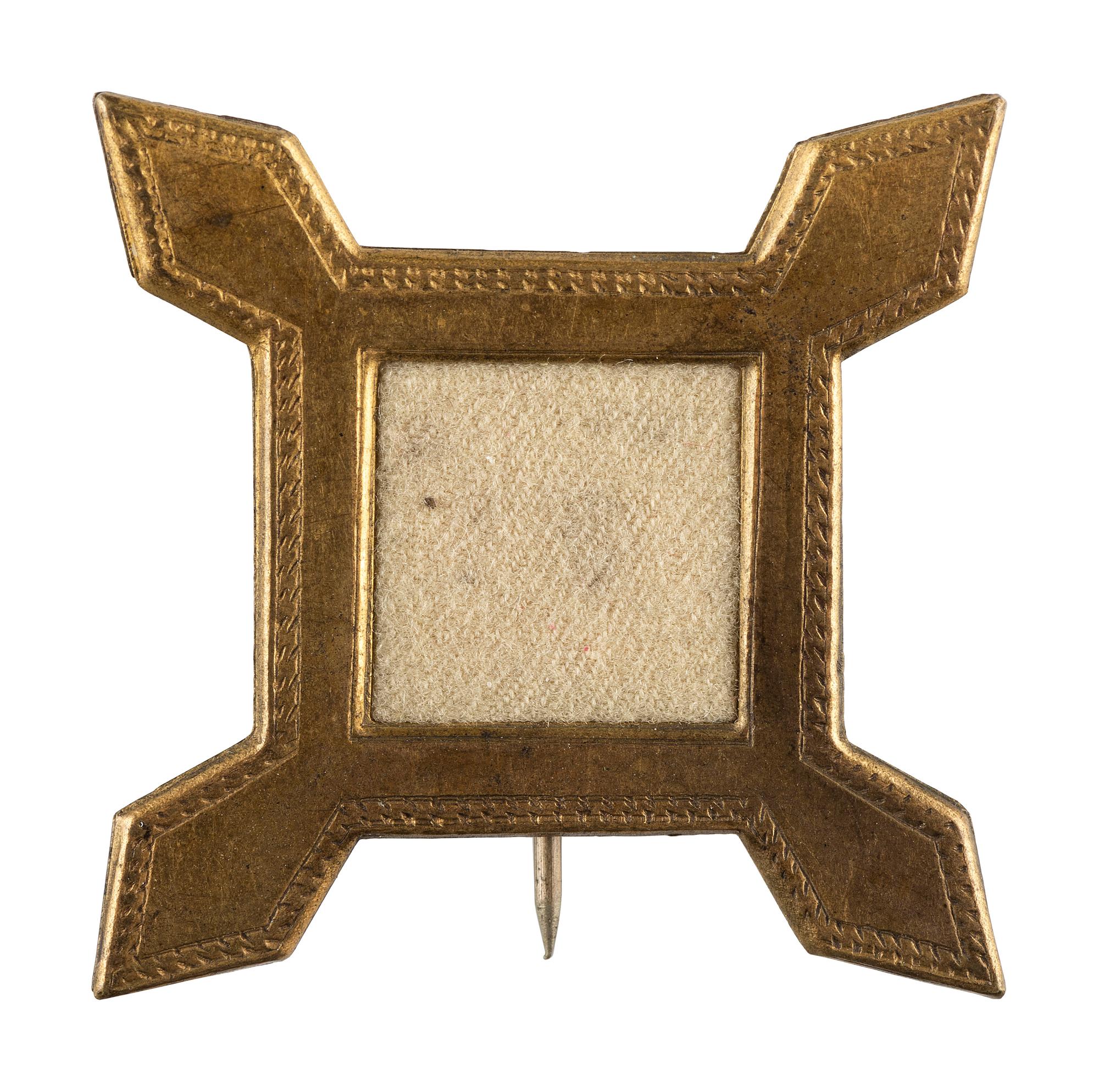 [CIVIL WAR]. Frame style 2nd Division, X Army Corps badge.