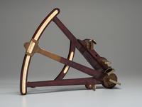 An Engraved Brass Mounted Octant