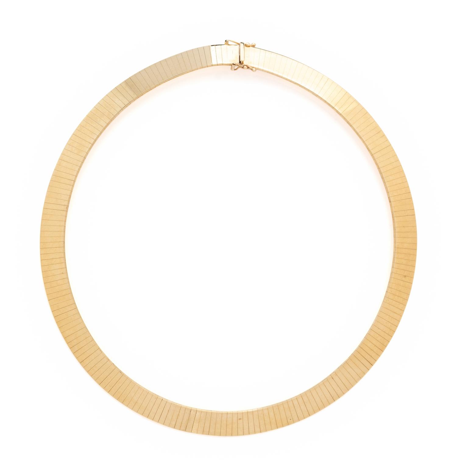 YELLOW GOLD NECKLACE