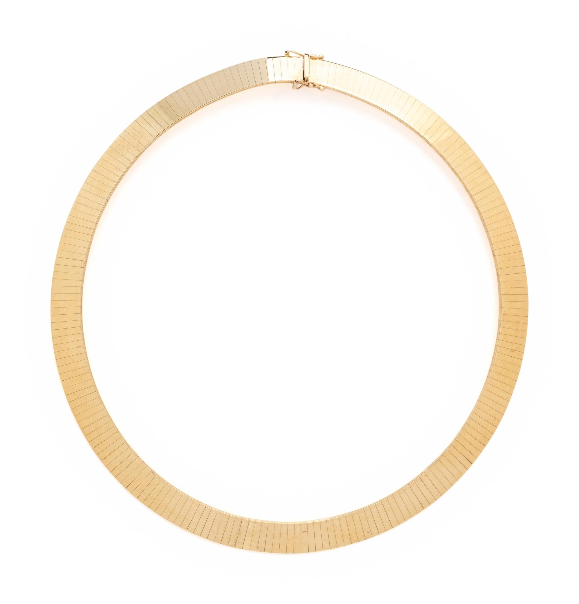 YELLOW GOLD NECKLACE