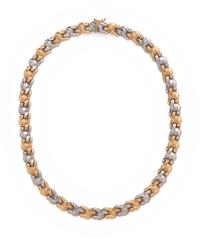 BICOLOR GOLD NECKLACE