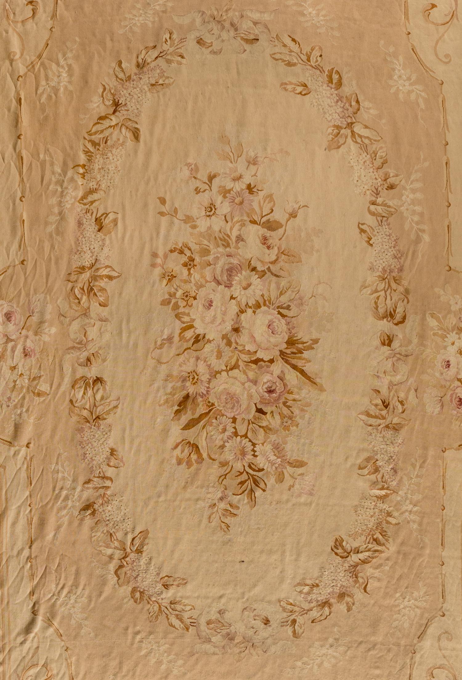 An Aubusson Style Rug