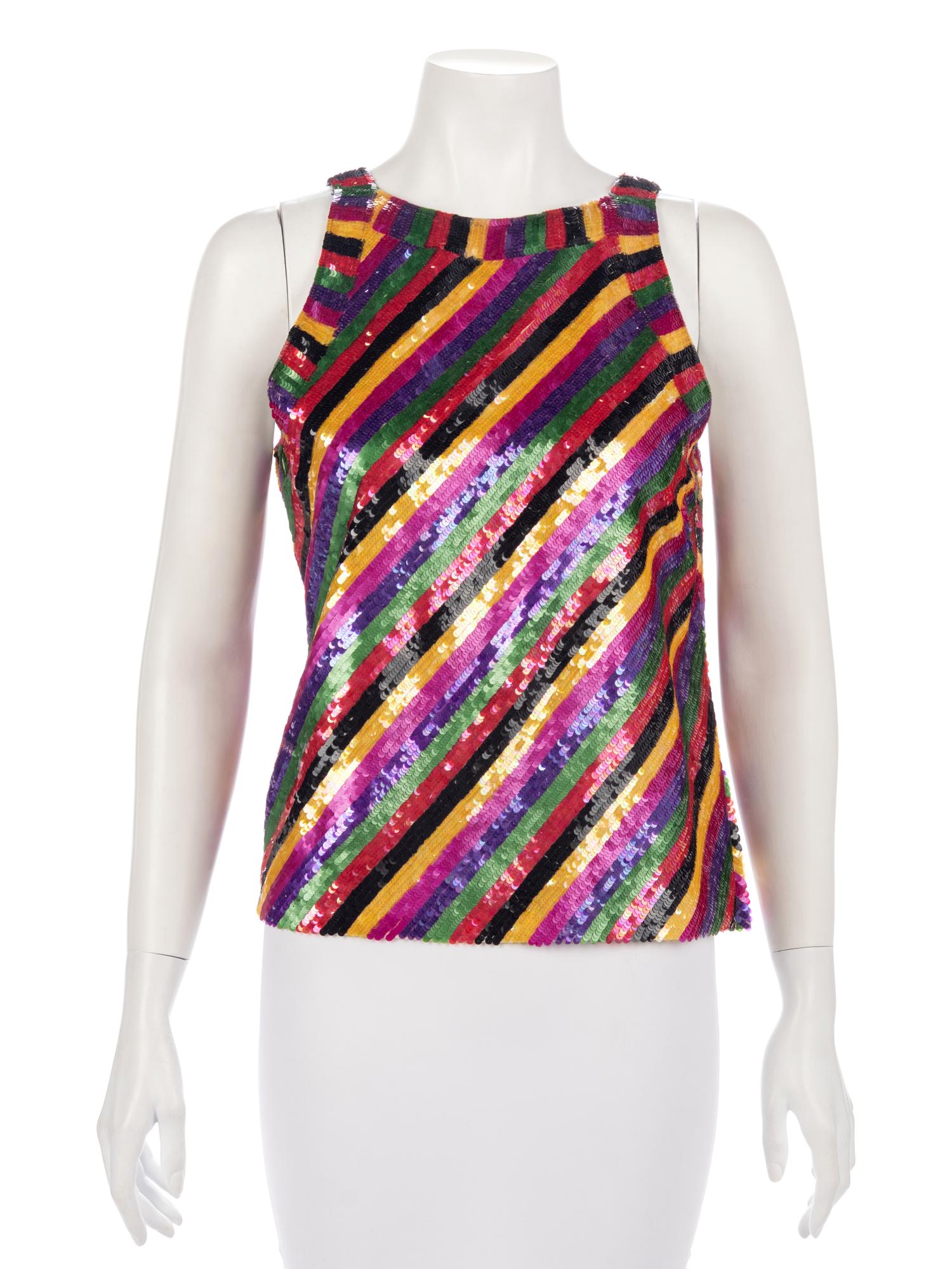 Bill Blass Matisse-Inspired Jacket and Top, Spring/Summer 1988