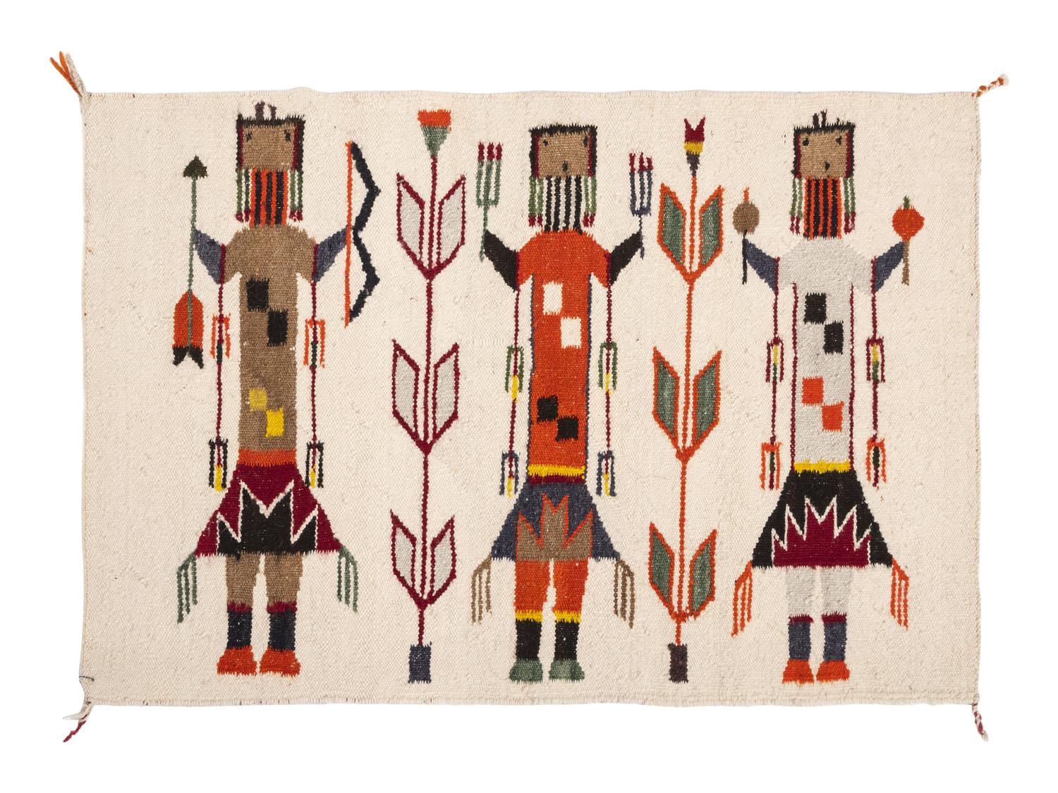 Navajo Yei Weaving / Rug