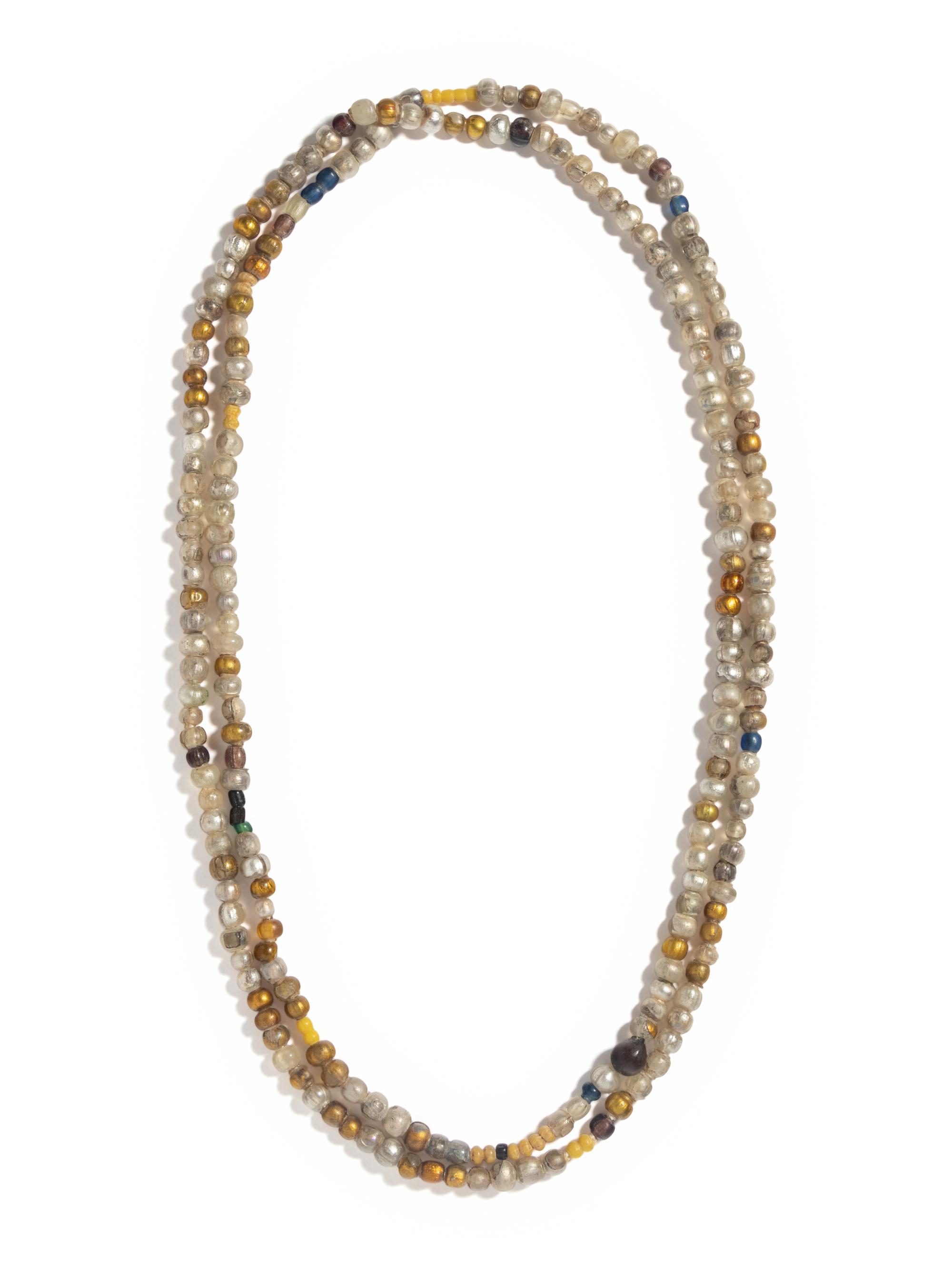 A Roman Glass Bead Necklace