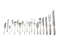 An International Silver Co. Silver Flatware Service