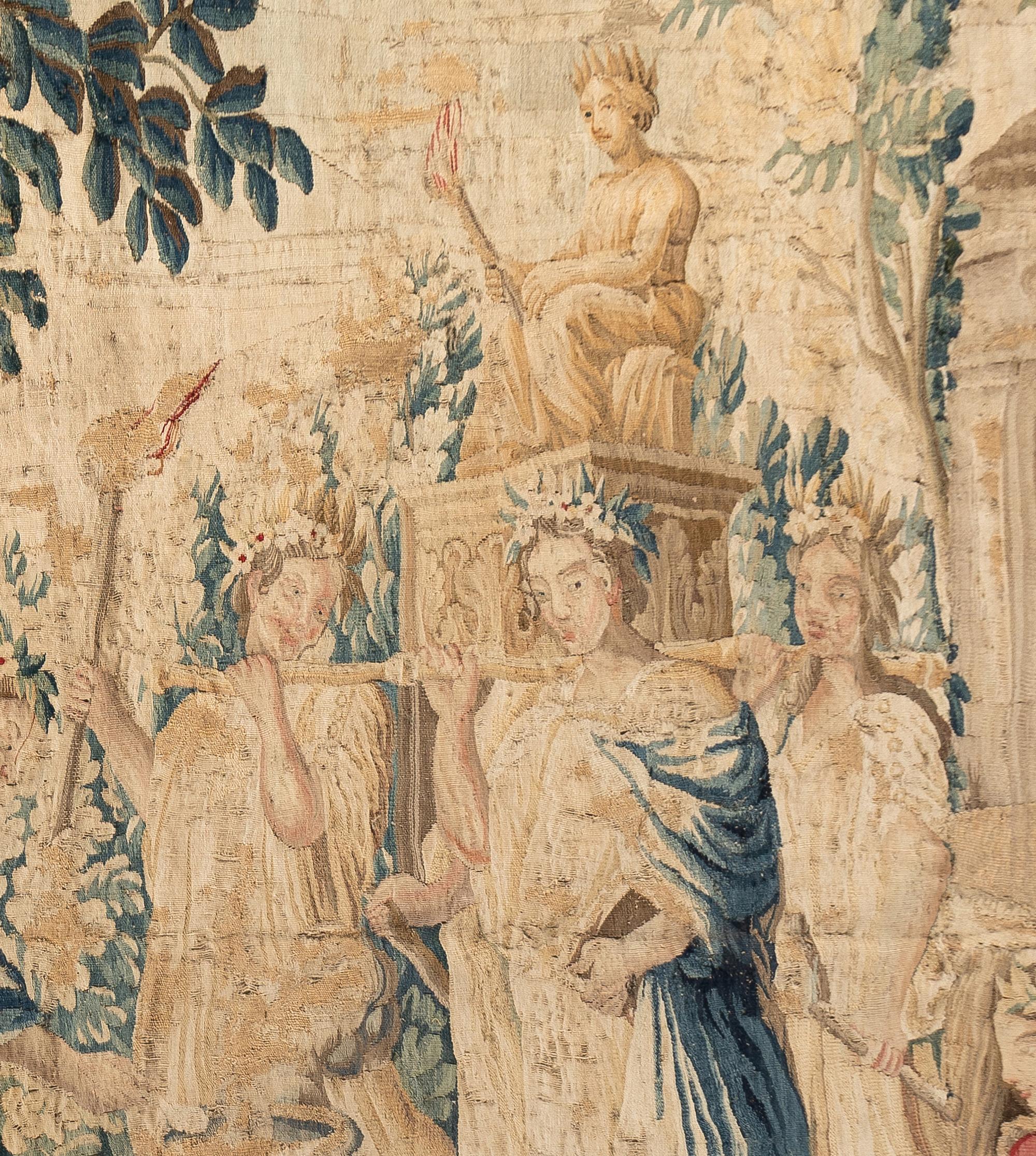 A Flemish Mythological Tapestry