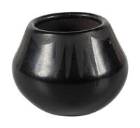 Black-on-black Pottery Jar