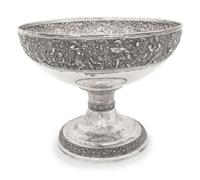 A Tiffany and Co. Silver Footed Centerpiece Bowl