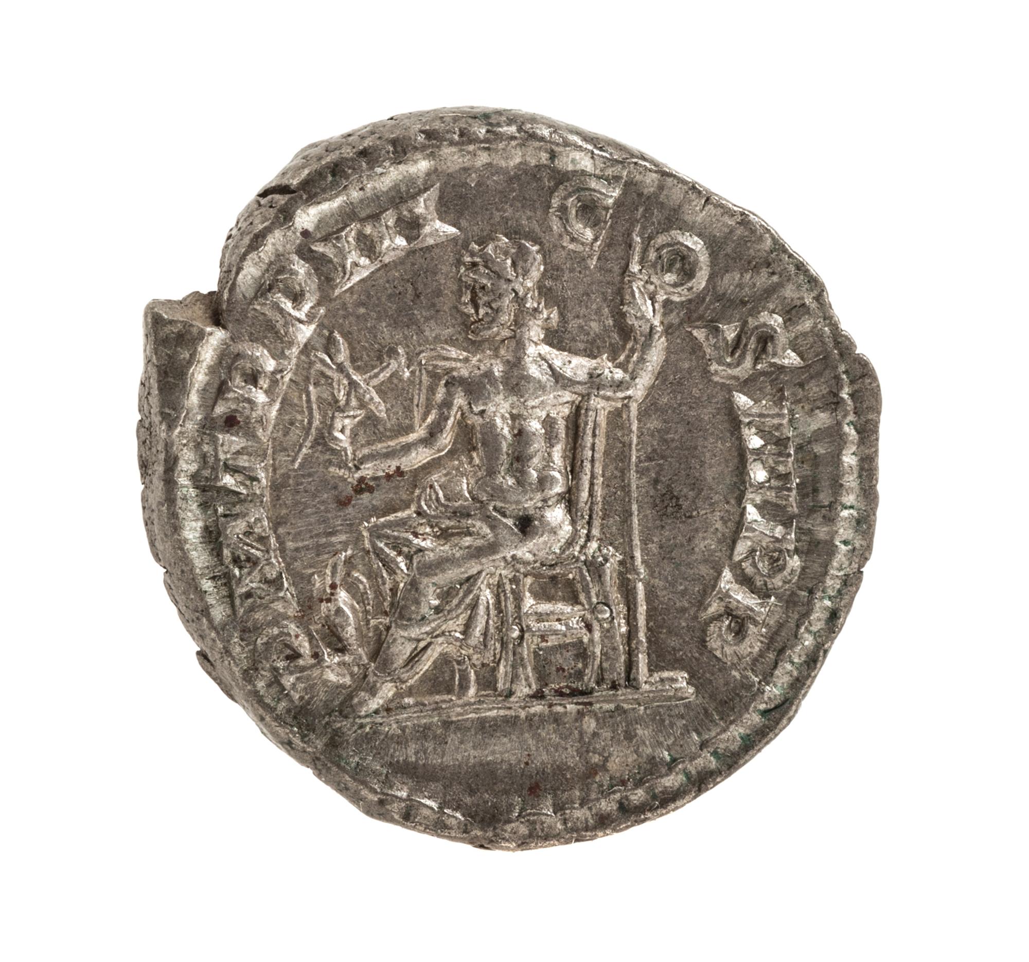 Roman Empire (circa 200 CE), Silver Denarius — Silver Denarius-Elagabal