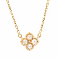 Cartier, Yellow Gold and Diamond Necklace