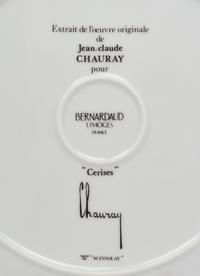 A Porcelain Dessert Service by Jean-Claude Chauray for Bernardaud Limoges