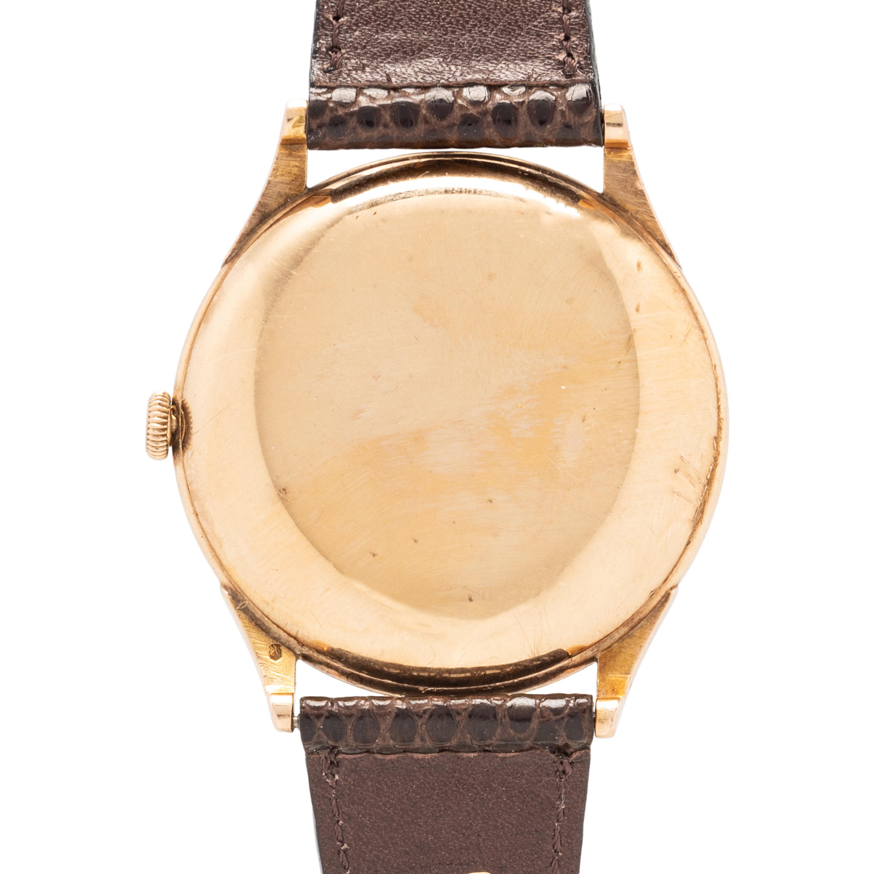 LONGINES, REF. 5858 14K ROSE GOLD WATCH
