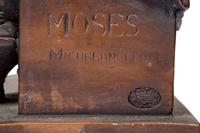 A Chalkware Figure of Moses After Michelangelo