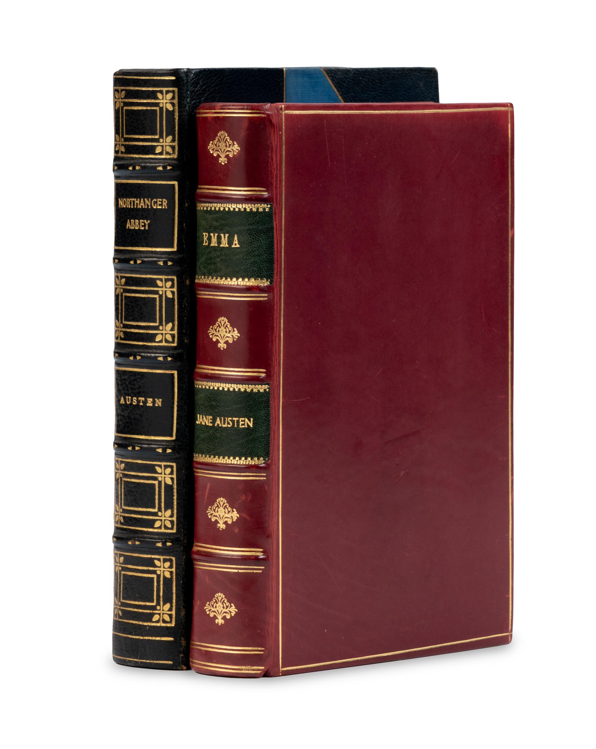 AUSTEN, Jane (1775-1817). Emma . Austin Dobson, introduction. London and New York: Macmillan and Co., 1898.