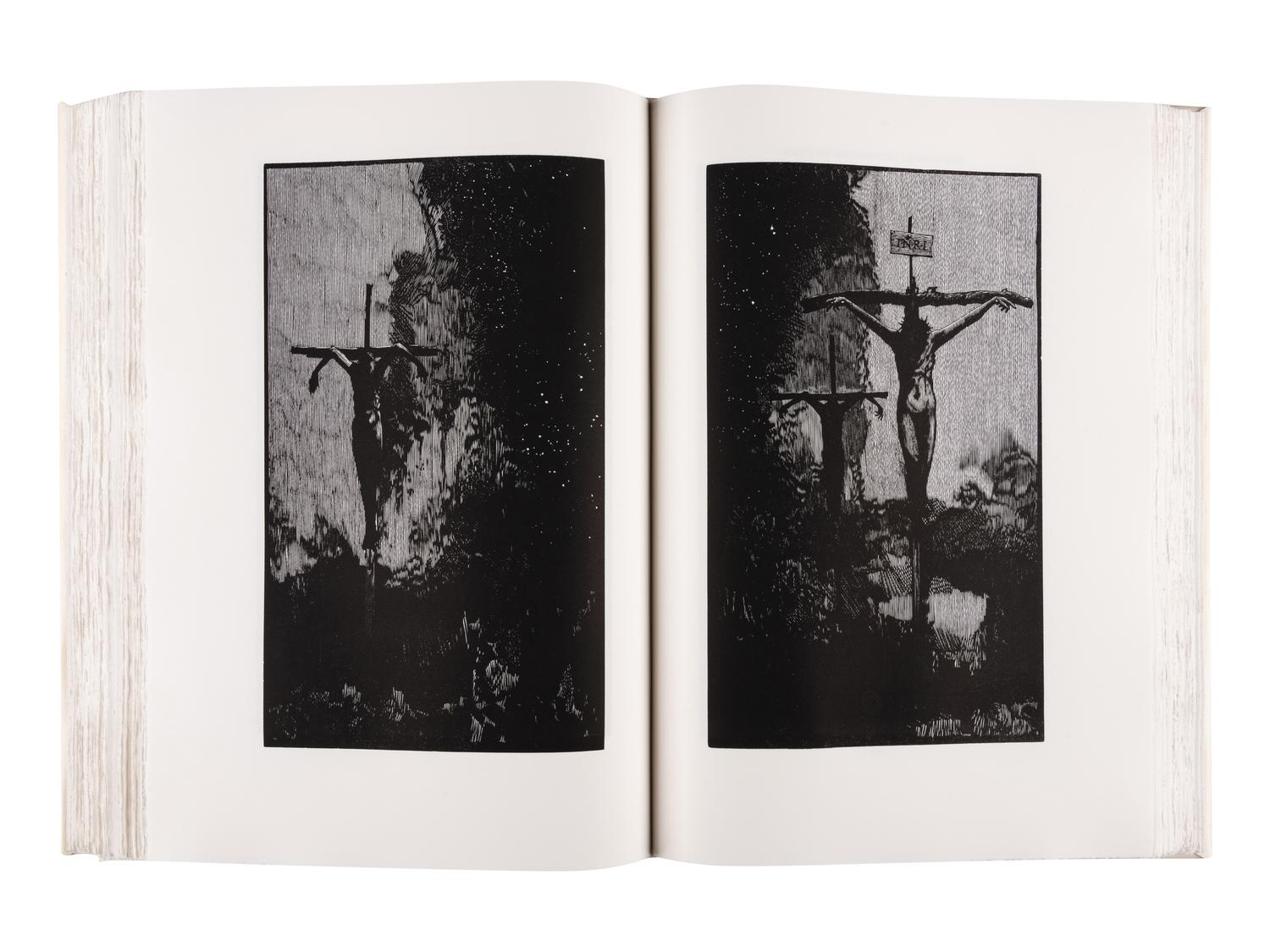 [MOSER, Barry, illustrator]. The Holy Bible. Containing All the Books of the Old and New Testaments . North Hatfield, MA and New York City: Pennyroyal Caxton Press, 1999.