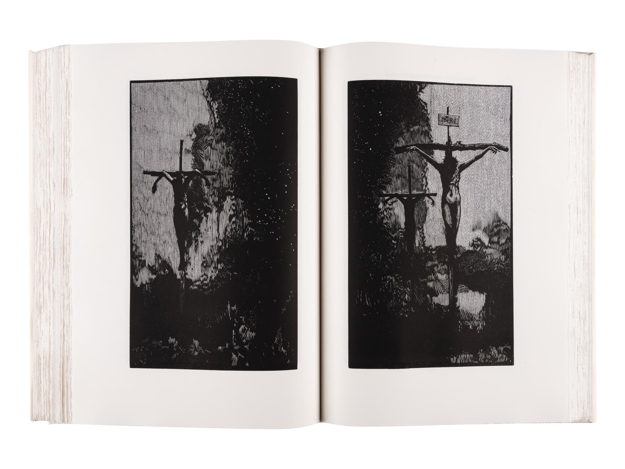 [MOSER, Barry, illustrator]. The Holy Bible. Containing All the Books of the Old and New Testaments . North Hatfield, MA and New York City: Pennyroyal Caxton Press, 1999.