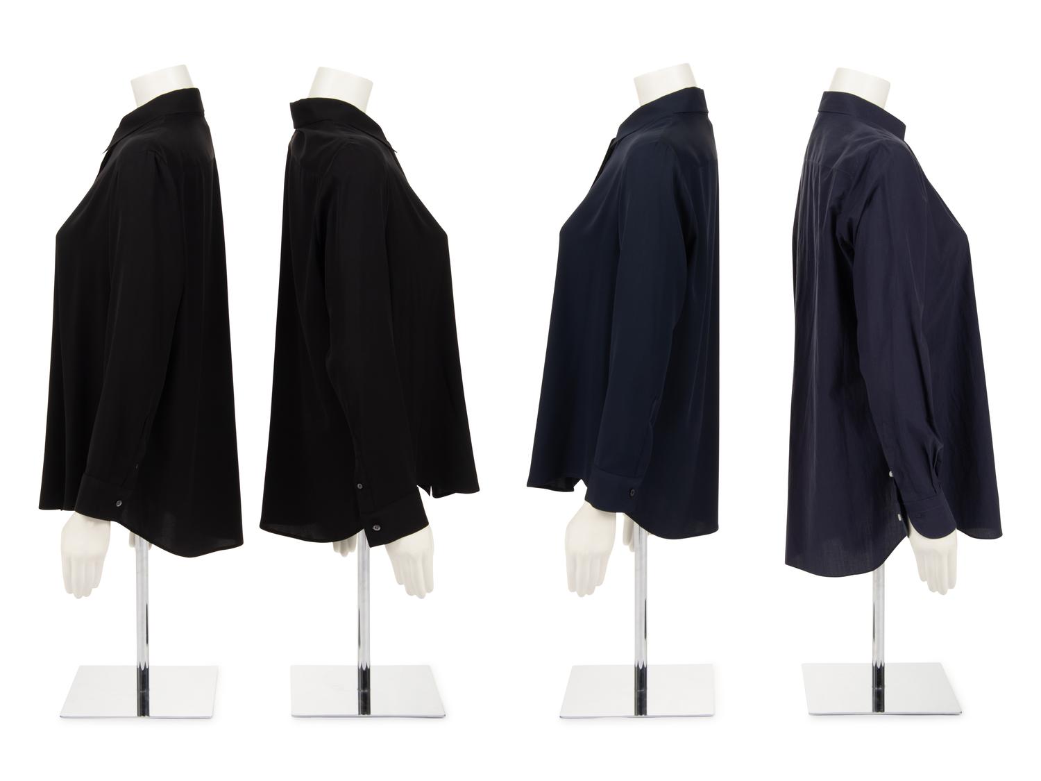 Seven Designer Tops: One Loro Piana, Three Giorgio Armani, and Three The Row