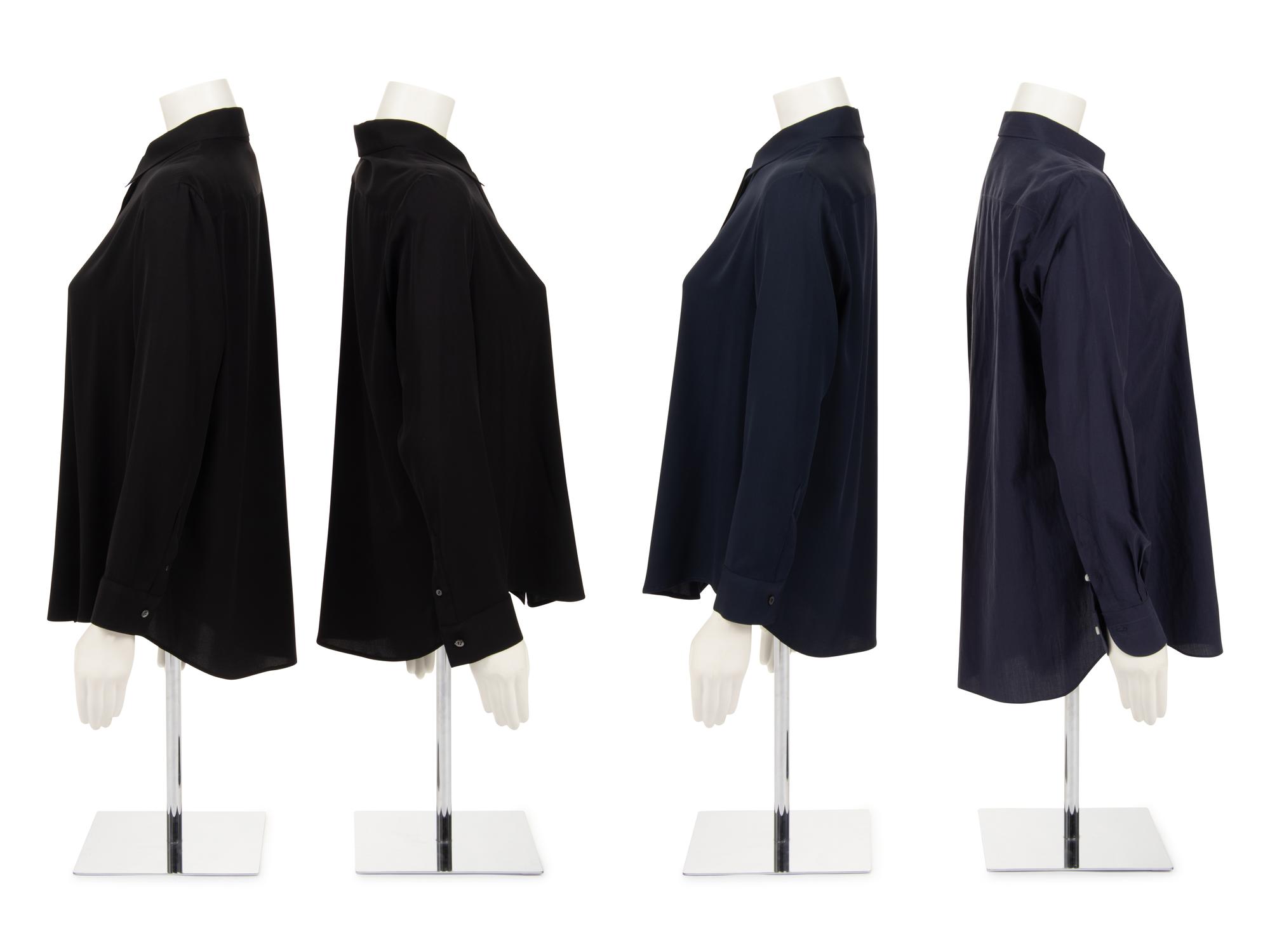 Seven Designer Tops: One Loro Piana, Three Giorgio Armani, and Three The Row