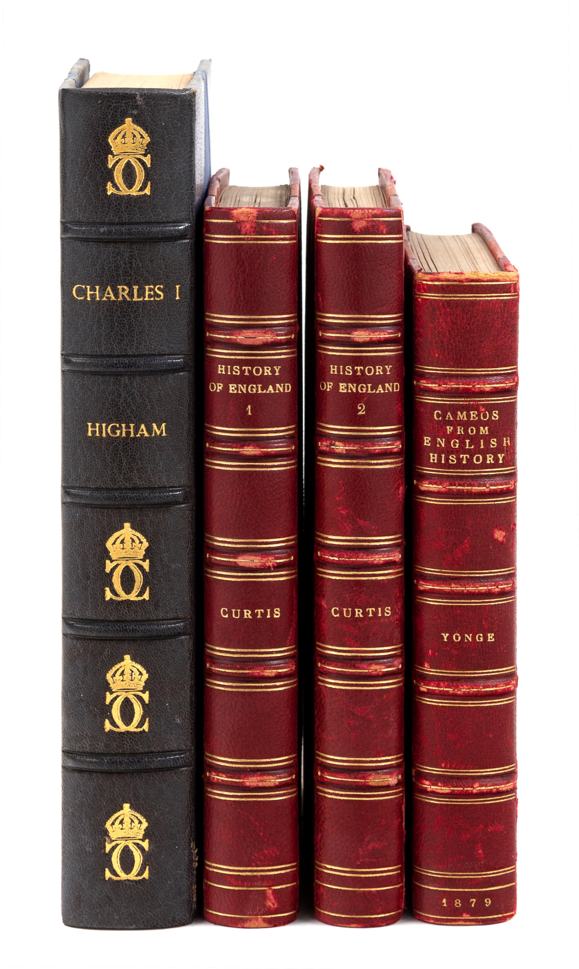 [BINDINGS]. A group of 3 works finely bound, comprising: