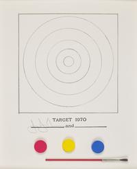 [Art] [Johns, Jasper] "Target" in Technics and Creativity