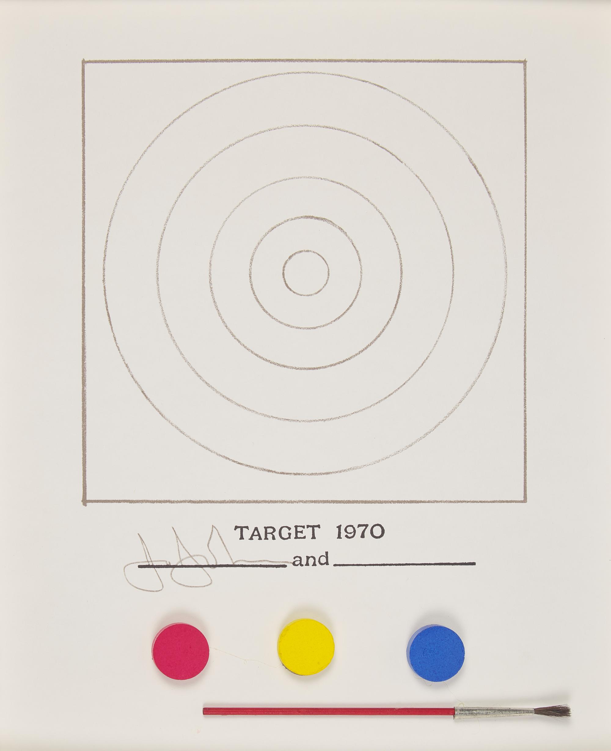 [Art] [Johns, Jasper] "Target" in Technics and Creativity