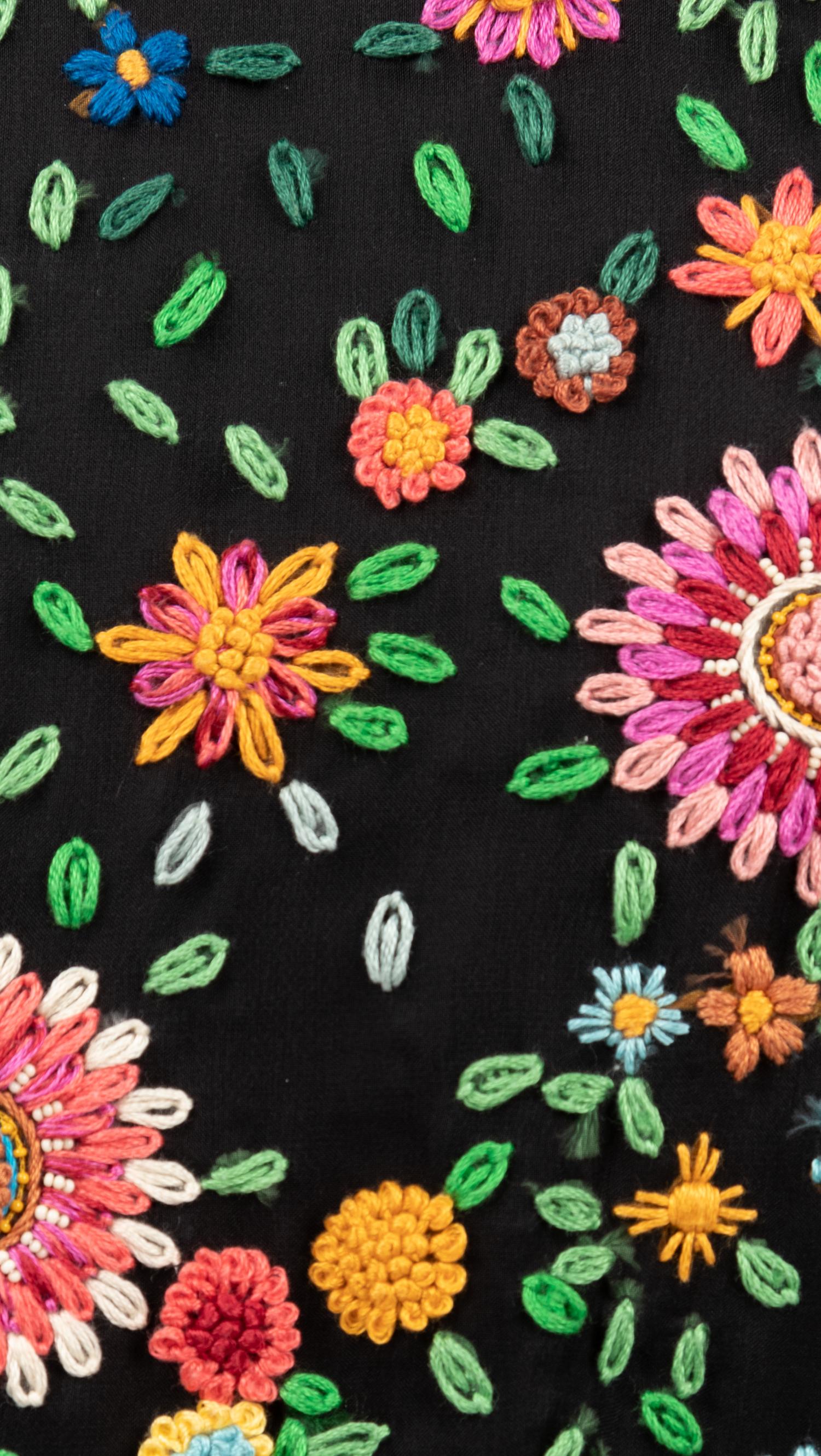 Two Christian Dior Embroidered Skirts